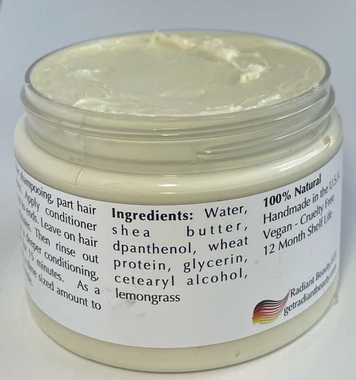 Radiant Beauty Herbal Conditioner w/ Wheat Protein & Vitamin B5